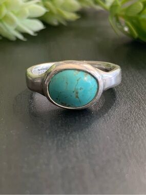 Turquoise StoNZ Sterling Ring Artisan